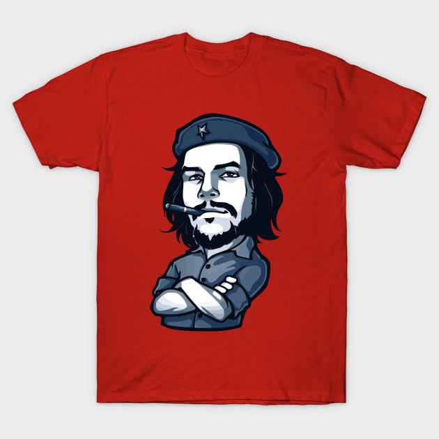 che guevara skecth T-Shirt by masri hudi